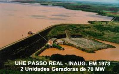 Barragem da UHE Passo Real - RS